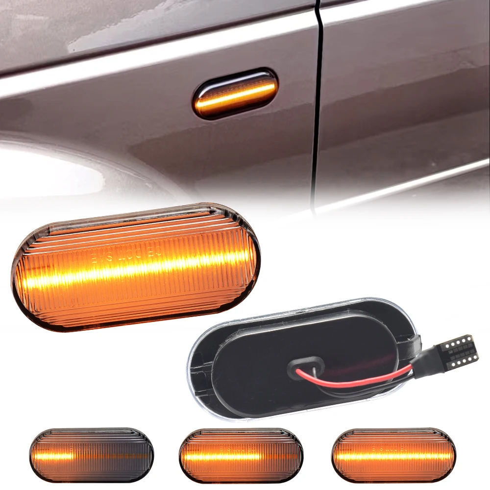 1Pair Dynamic Flowing LED Side Marker Turn Signal Light For VW Transporter T5 Polo Golf 3 4 Passat B5 Sharan Lupo Bora Multivan
1Pair Dynamic Flowing LED Side Marker Turn Signal Light For VW Transporter T5 Polo Golf 3 4 Passat B5 Sharan Lupo Bora Multivan