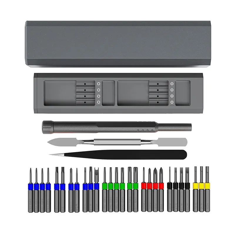 1 Set 31 in 1 Screwdriver Set New S2 Quick Change Home Screwdriver Magnetic Multi purpose Precision Glasses Screwdriver Set
1 Set 31 in 1 Screwdriver Set New S2 Quick Change Home Screwdriver Magnetic Multi purpose Precision Glasses Screwdriver Set