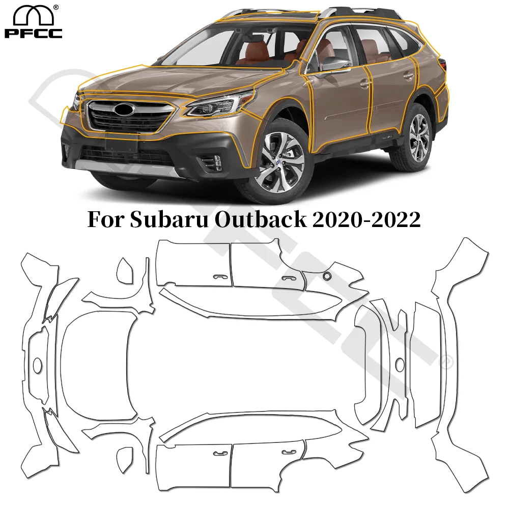 For Subaru Outback 2020 2021 2022 TPU Paint Protection Film Pre-cut PPF Anti-Scratch Car Body Clear Bra Invisible Resistant Kit
For Subaru Outback 2020 2021 2022 TPU Paint Protection Film Pre-cut PPF Anti-Scratch Car Body Clear Bra Invisible Resistant Kit