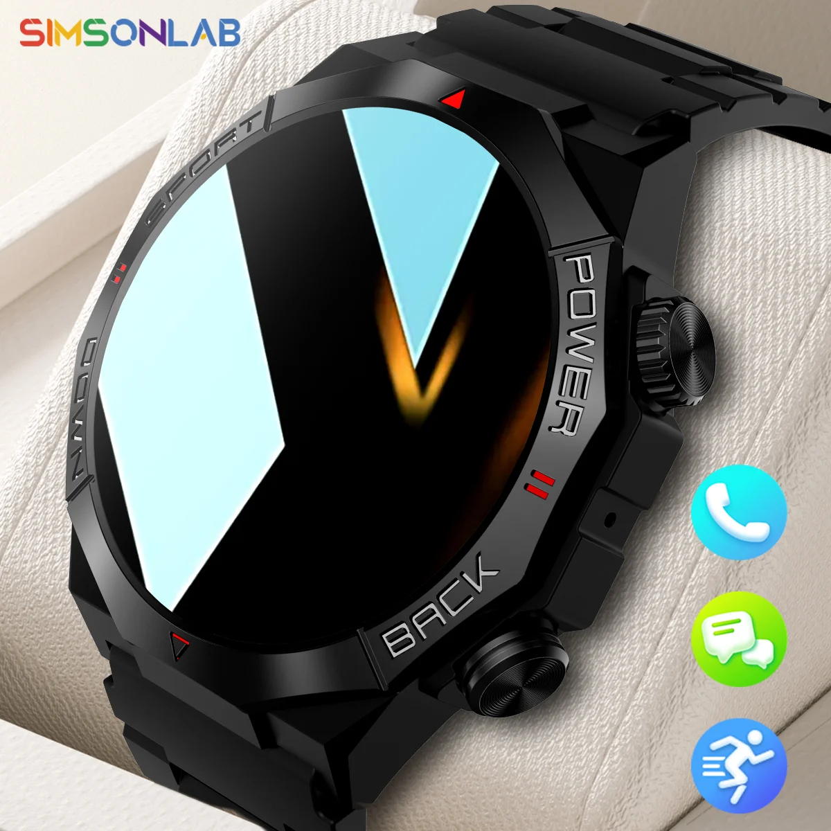 Новые умные часы, голосовой помощник, BT-вызов, HD-экран, монитор сердечного ритма в крови, кислорода в крови, спортивные умные часы на открытом воздухе для Android/IOS
Новые умные часы, голосовой помощник, BT-вызов, HD-экран, монитор сердечного ритма в крови, кислорода в крови, спортивные умные часы на открытом воздухе для Android/IOS