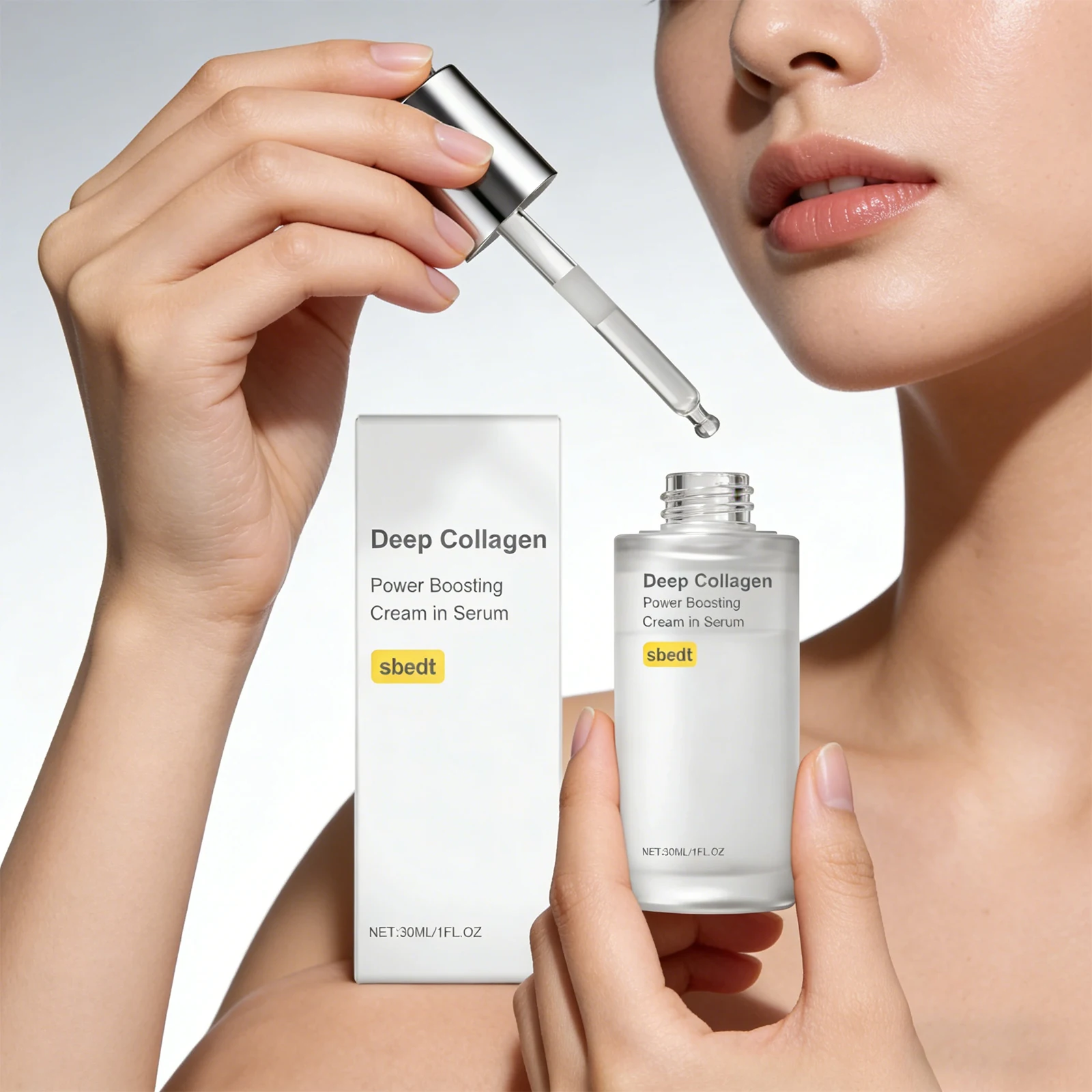 Power Boosting Cream In Serum Anti-Wrinkle Hyaluronic Acid Serum Lifts Firms Facial Skin Diminishes Fine Lines Shrink Pores
Power Boosting Cream In Serum Anti-Wrinkle Hyaluronic Acid Serum Lifts Firms Facial Skin Diminishes Fine Lines Shrink Pores