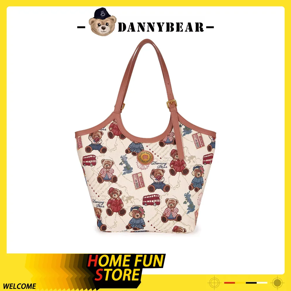 Danny Bear Tote Bag Fashion Shopping Bag Female Daily Canvas Travel Bags Organizer Bag Underarm Bag Woman's Cosmetic Bag Gift
Danny Bear Tote Bag Fashion Shopping Bag Female Daily Canvas Travel Bags Organizer Bag Underarm Bag Woman's Cosmetic Bag Gift