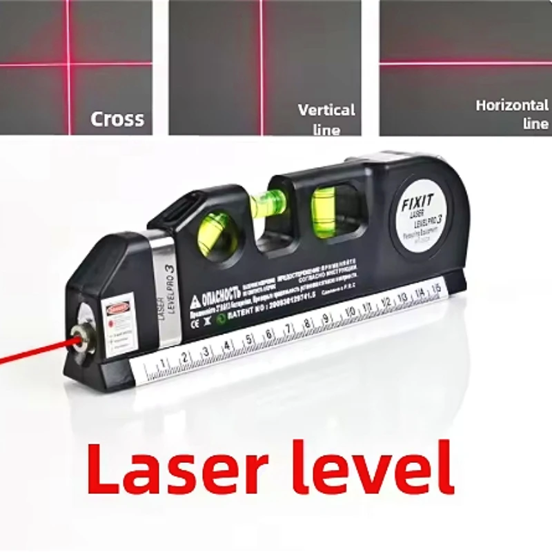 Laser Level Horizon Vertical Measure Aligner Standard and Metric Rulers Multipurpose Measure
Laser Level Horizon Vertical Measure Aligner Standard and Metric Rulers Multipurpose Measure