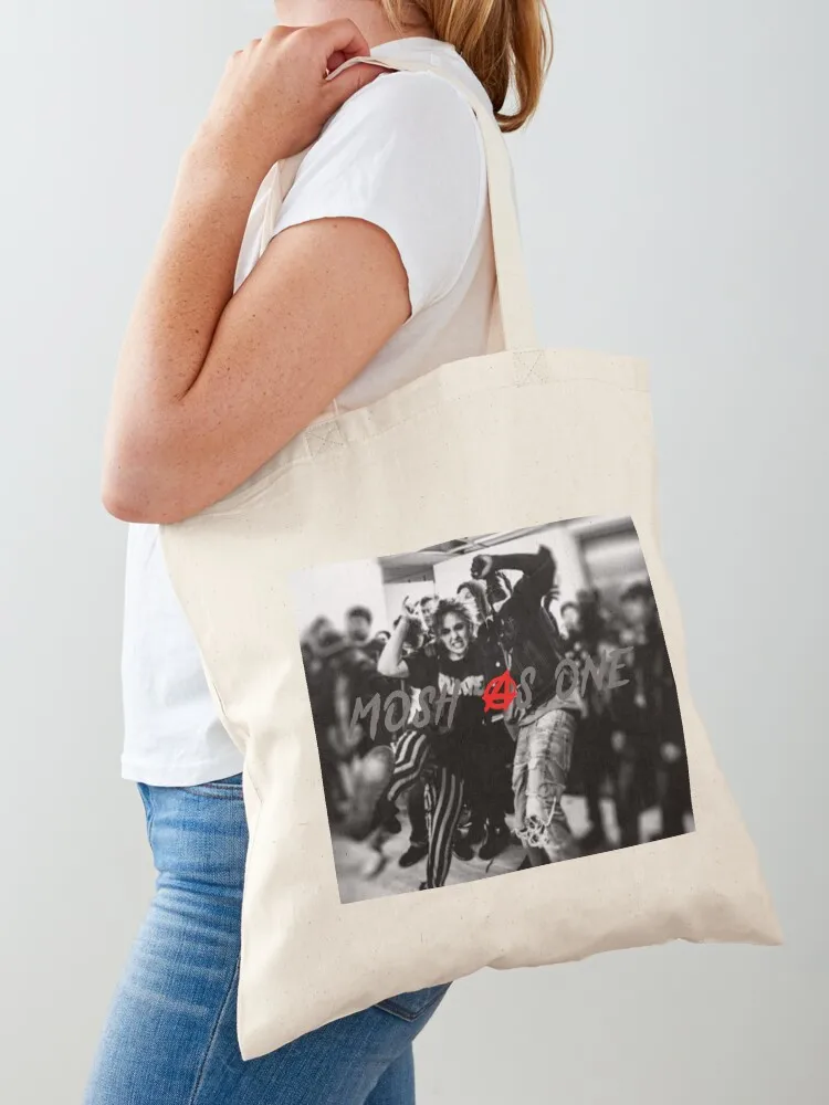 Сумка-шоппер Mosh из холщовой ткани, женская сумка-тоут 2025
Сумка-шоппер Mosh из холщовой ткани, женская сумка-тоут 2025