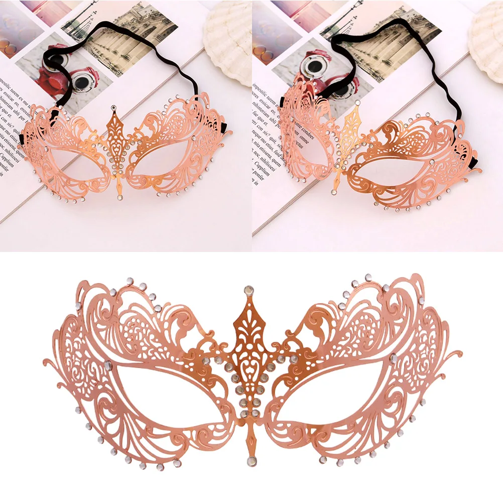 Metal Mask Masquerade Ball Masks The Carnival Party Half-face Drill Wrought Iron Cosplay
Metal Mask Masquerade Ball Masks The Carnival Party Half-face Drill Wrought Iron Cosplay