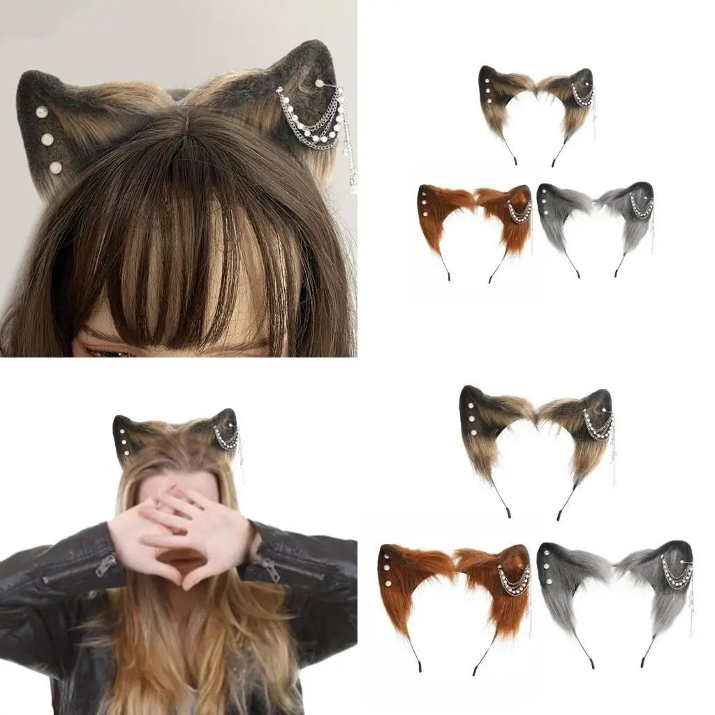 652F Funny Cartoon Ear Headband Furry Hairband Hoop Womens Cosplay Party Costume
652F Funny Cartoon Ear Headband Furry Hairband Hoop Womens Cosplay Party Costume