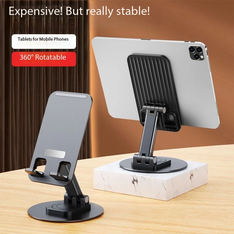 Universal 360 Rotating Metal Base Phone Stand Foldable Desktop Suitable for iPhone and iPad Tablets Xiaomi and other models
Universal 360 Rotating Metal Base Phone Stand Foldable Desktop Suitable for iPhone and iPad Tablets Xiaomi and other models