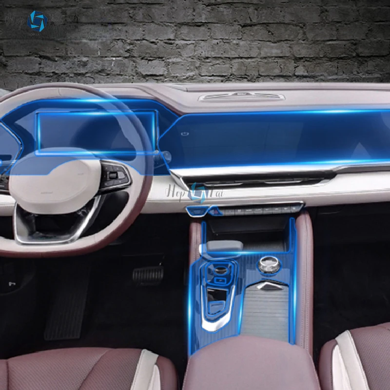 For Geely Xingyue L 2021-2022 Car Interior Center console Transparent TPU Protective film Anti-scratc Repair film Accessories
For Geely Xingyue L 2021-2022 Car Interior Center console Transparent TPU Protective film Anti-scratc Repair film Accessories