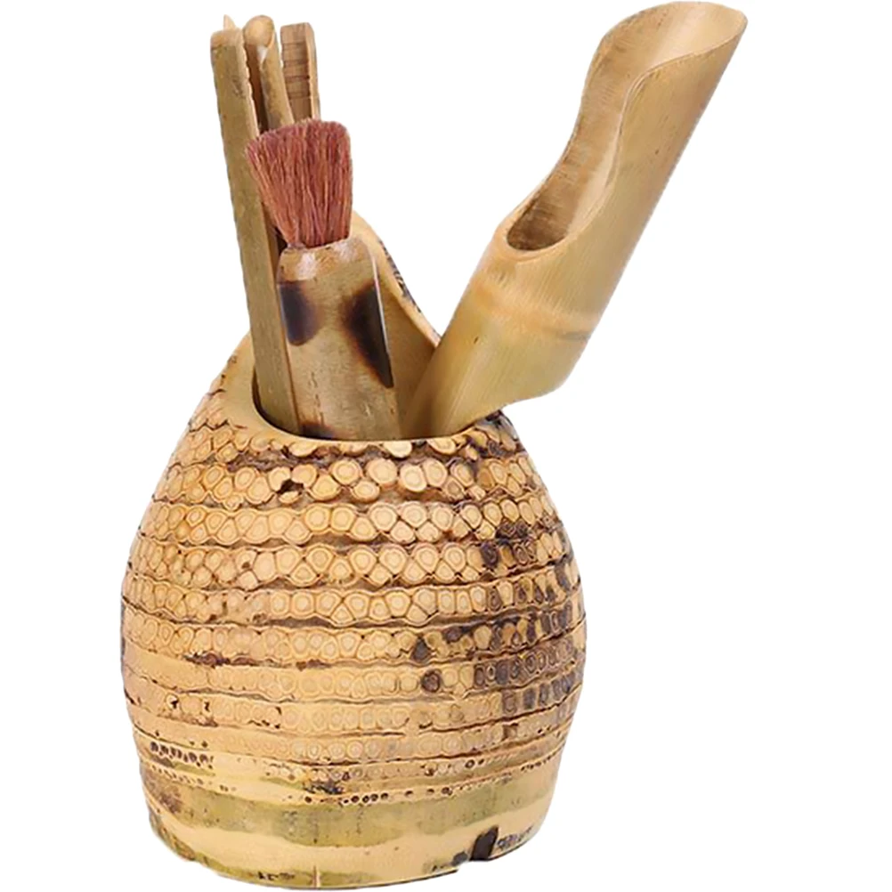 1 set Bamboo Tea Set Chinese Style Kung Fu Tools Matcha Ceremony Accessories Utensils Holder Spoon Clip Practical Long Use
1 set Bamboo Tea Set Chinese Style Kung Fu Tools Matcha Ceremony Accessories Utensils Holder Spoon Clip Practical Long Use