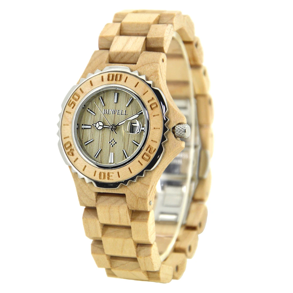 Light Polished Round Wood Ladies Quartz Wristwatch Clear Date Smooth Simple Female Wooden Watch
Light Polished Round Wood Ladies Quartz Wristwatch Clear Date Smooth Simple Female Wooden Watch