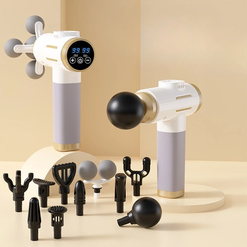 11-IN-1 Electric Massage Gun 99 Level Powerful Fascia Gun High-Frequency Vibration Body Massage Gun Arms Leg Muscle masajeador
11-IN-1 Electric Massage Gun 99 Level Powerful Fascia Gun High-Frequency Vibration Body Massage Gun Arms Leg Muscle masajeador