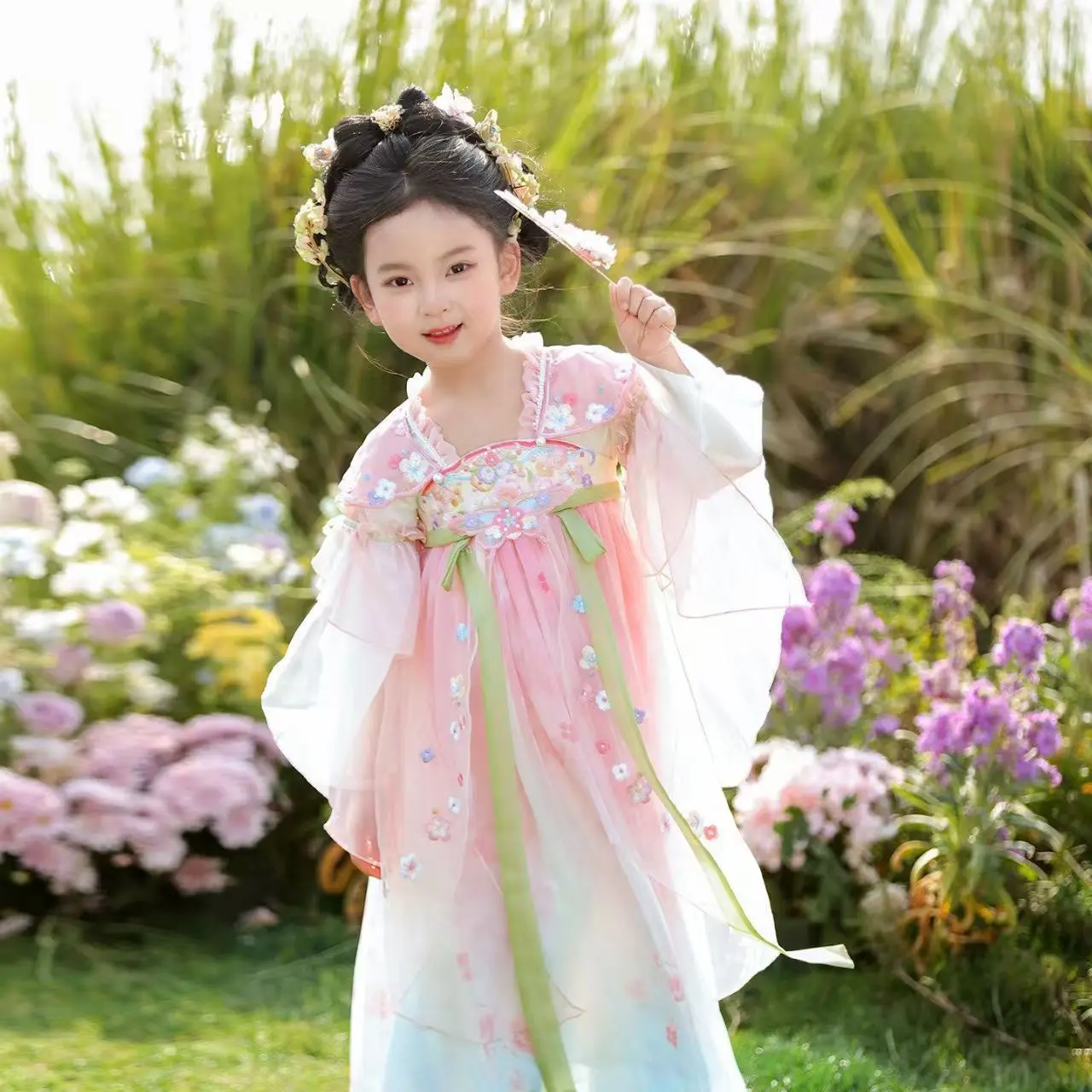 Girls' Hanfu Dress 2026 Summer New Style Children's Chinese Style Super Immortal Tang Dynasty Daily Hanfu Princess Skirt
Girls' Hanfu Dress 2026 Summer New Style Children's Chinese Style Super Immortal Tang Dynasty Daily Hanfu Princess Skirt