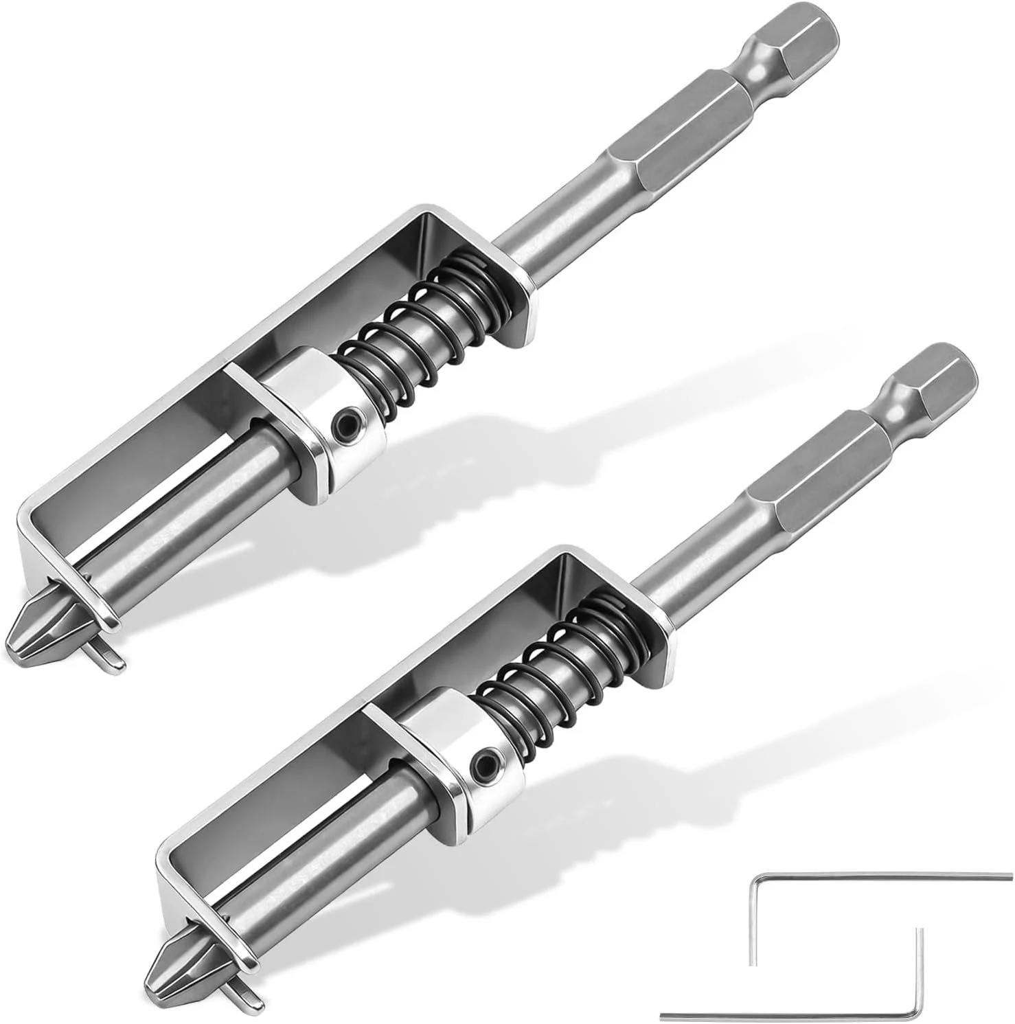 S2 Alloy Spring-Loaded Screwdriver Bit High Hardness 9mm X 2" Length for Enhanced Precision And Durability