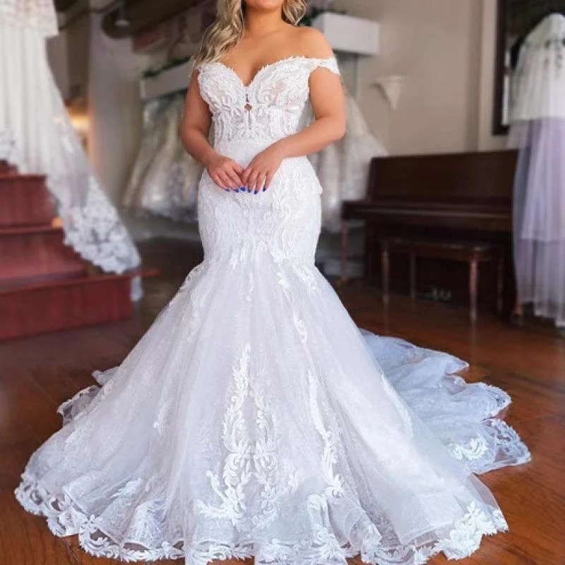 Ruiente Wedding Dresses Mermaid Style High-end Wedding Party Dress With Brush Train Button Back Wedding Dress Customized 2026
Ruiente Wedding Dresses Mermaid Style High-end Wedding Party Dress With Brush Train Button Back Wedding Dress Customized 2026