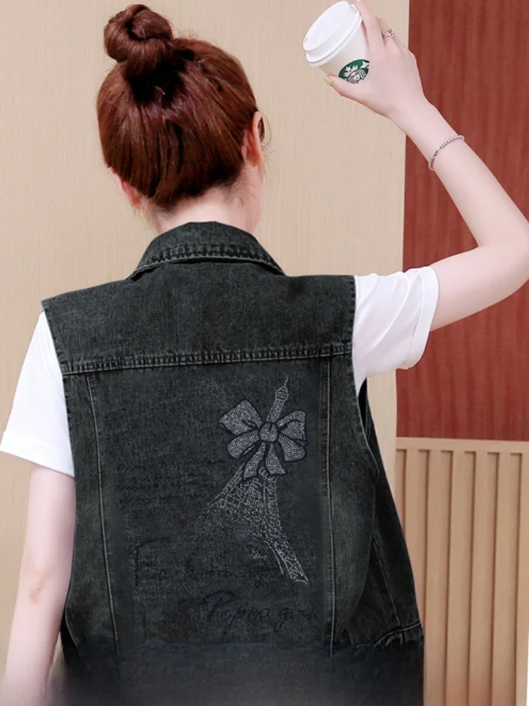 Женский джинсовый жилет-джат большого размера с дизайном iny Diamond Tower, чистый цвет, застежка на одной пуговице
Женский джинсовый жилет-джат большого размера с дизайном iny Diamond Tower, чистый цвет, застежка на одной пуговице