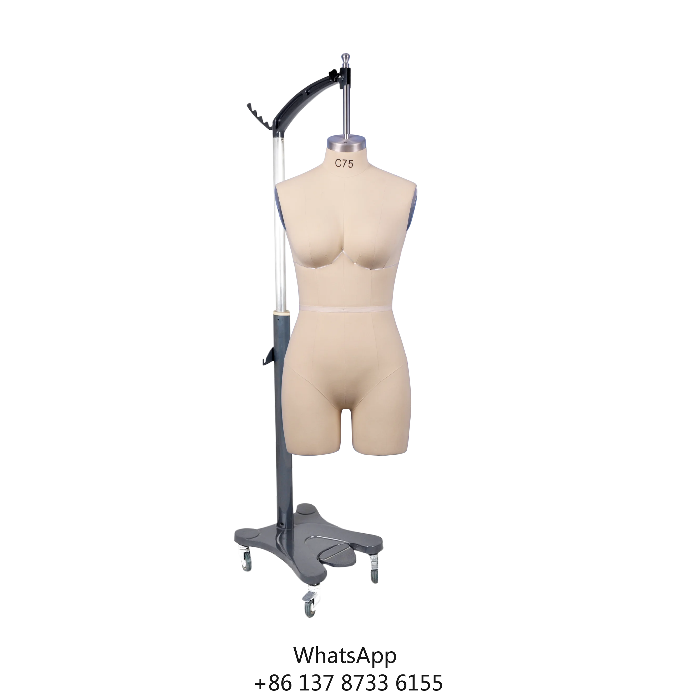 High Standard Female Half Body Torso Dummy Upper-Body Mannequin Dress Form For Lingerie Hanging Fiberglass Stand
High Standard Female Half Body Torso Dummy Upper-Body Mannequin Dress Form For Lingerie Hanging Fiberglass Stand