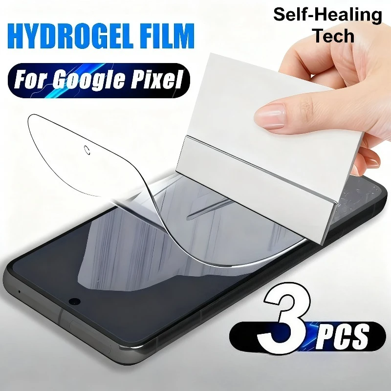 3Pack Hydrogel Film Screen Protector for Google Pixel 9 Pro XL 8a 7a 6a 5 4 Anti-Scratch Anti-Fingerprint Ultra HD Clear Film
3Pack Hydrogel Film Screen Protector for Google Pixel 9 Pro XL 8a 7a 6a 5 4 Anti-Scratch Anti-Fingerprint Ultra HD Clear Film
