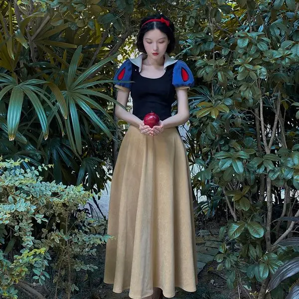 Disney Snow White Cosplay Costume Uniform Outfit Women Party Princess Dress Game Halloween Xmas Carnival
Disney Snow White Cosplay Costume Uniform Outfit Women Party Princess Dress Game Halloween Xmas Carnival