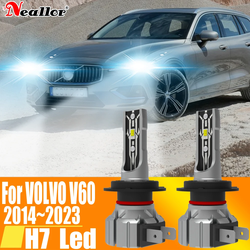 2 шт., Автомобильные светодиодные лампы H7 12 В 55 Вт для Volvo V60 2014 ~ 2023
2 шт., Автомобильные светодиодные лампы H7 12 В 55 Вт для Volvo V60 2014 ~ 2023