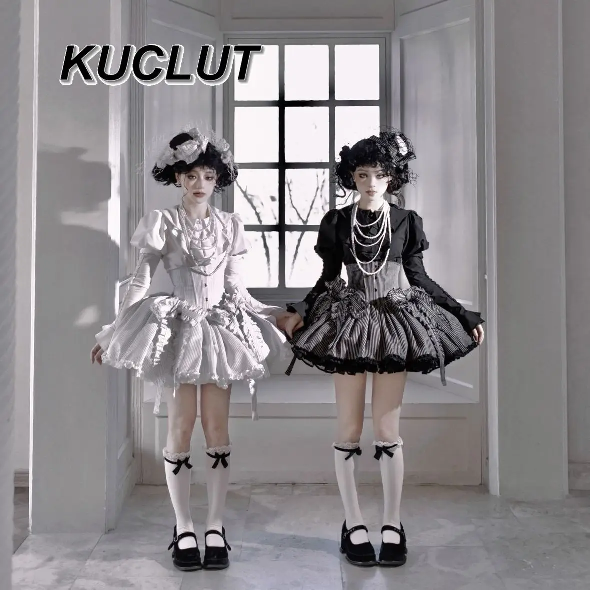 Fashion Elegant Lolita High Waist Skirt Femme Striped Gothic Y2k Punk Style SK Half Casual Short Skirts for Women 2025 New
Fashion Elegant Lolita High Waist Skirt Femme Striped Gothic Y2k Punk Style SK Half Casual Short Skirts for Women 2025 New