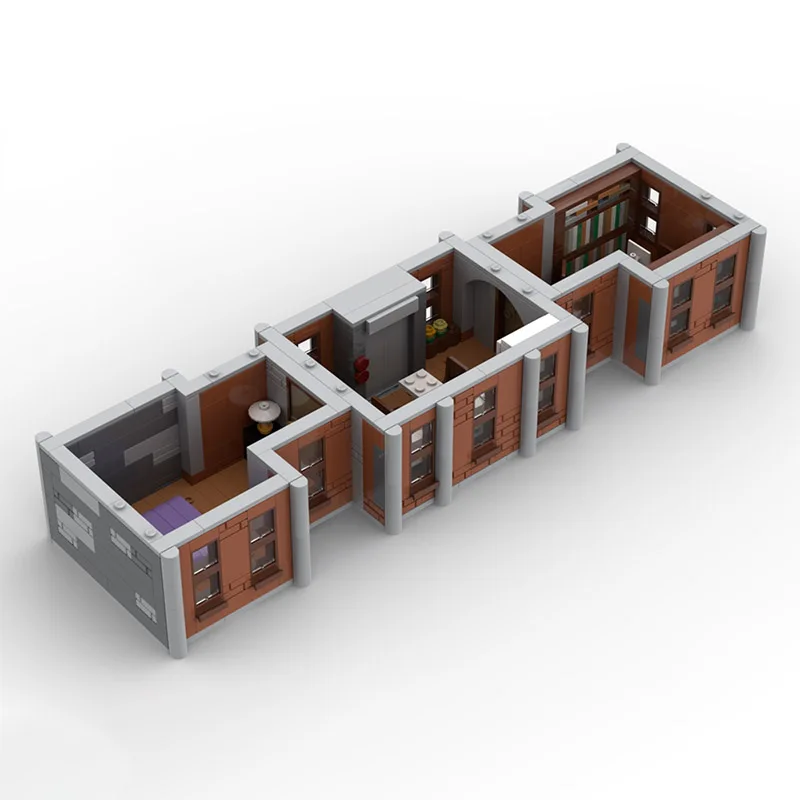 Строительные блоки MOC, игрушечные строительные блоки, модель пола, фигурки, креативная сборка, набор игрушек в качестве праздничных подарков, подходящих для всех enthu
Строительные блоки MOC, игрушечные строительные блоки, модель пола, фигурки, креативная сборка, набор игрушек в качестве праздничных подарков, подходящих для всех enthu