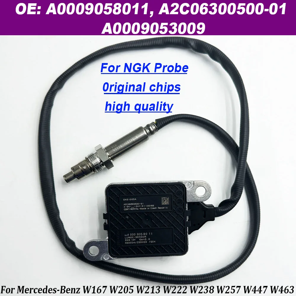 A0009058011 A2C06300500-01 A0009053009 High Quality chip For NGK Probe Nitrogen Oxygen Sensor For Benz W167 W205 W213 W222 W257
A0009058011 A2C06300500-01 A0009053009 High Quality chip For NGK Probe Nitrogen Oxygen Sensor For Benz W167 W205 W213 W222 W257