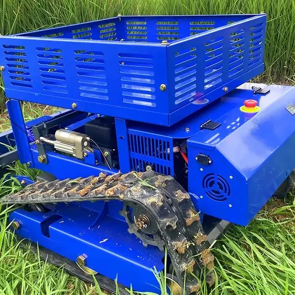 Customised Fast Delivery Lawn Mower CE EPA Remote Control Flail Mower Agriculture Remote Control Robot Flail Lawn Mower
Customised Fast Delivery Lawn Mower CE EPA Remote Control Flail Mower Agriculture Remote Control Robot Flail Lawn Mower