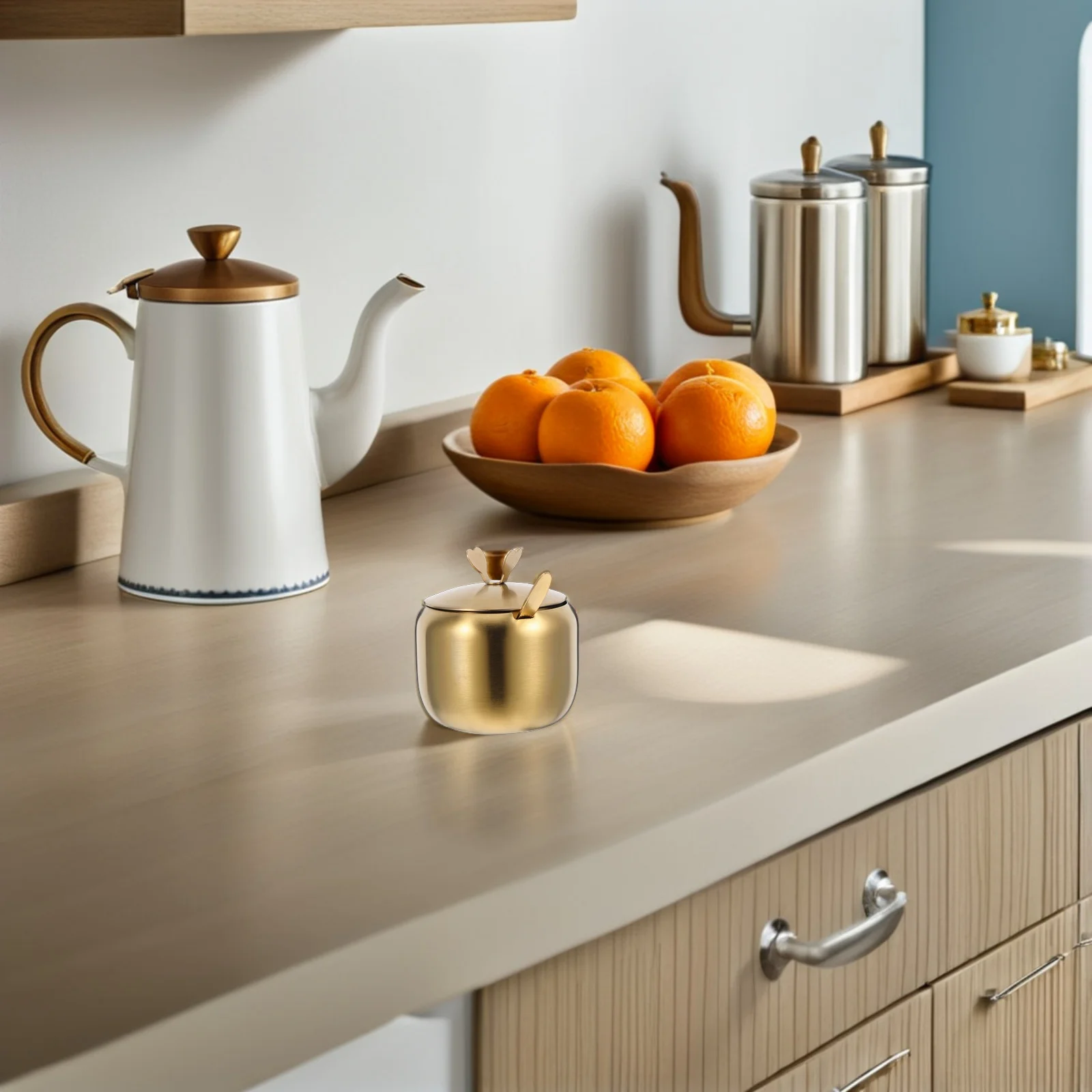 2pcs Stainless Seasoning Stainless Steel Seasoning Containers Containers Sugar Jars Lid Spoon Condiment Box Kitchen Salt Spices
2pcs Stainless Seasoning Stainless Steel Seasoning Containers Containers Sugar Jars Lid Spoon Condiment Box Kitchen Salt Spices