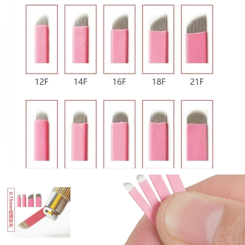 0.15mm Microblading Disposable Flex Tattoo Needles Blades Nano Sterile Permanent Makeup Eyebrow Supplies Manual Pen Blades
0.15mm Microblading Disposable Flex Tattoo Needles Blades Nano Sterile Permanent Makeup Eyebrow Supplies Manual Pen Blades