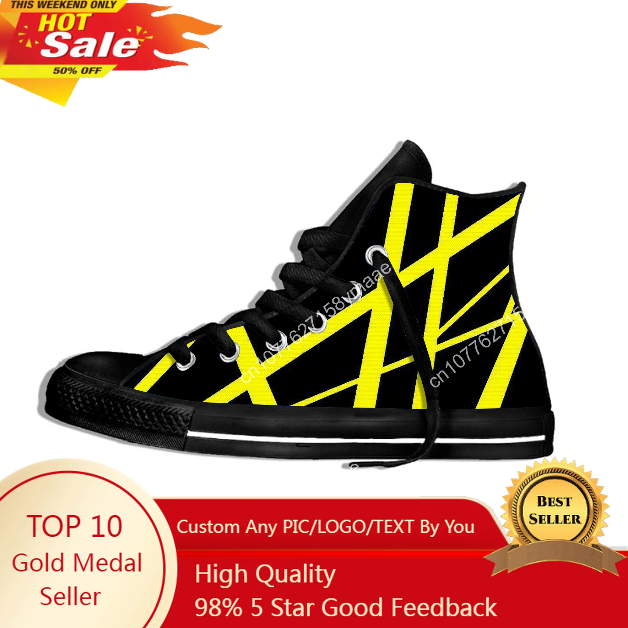 Hot Summer Van EVH 5150 STRIPES Halen Music Rock Fashion High Top Canvas Shoes Men Women Casual Sneakers Classic Board Shoes
Hot Summer Van EVH 5150 STRIPES Halen Music Rock Fashion High Top Canvas Shoes Men Women Casual Sneakers Classic Board Shoes