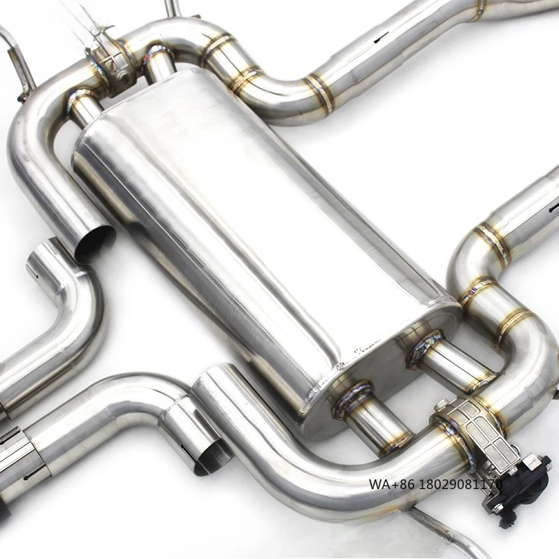 Exhaust System OEM Catback Exhaust for F-TYPE 3.0T 2017-2021 Stainless Steel Exhaust Pipe Muffler High Performance
Exhaust System OEM Catback Exhaust for F-TYPE 3.0T 2017-2021 Stainless Steel Exhaust Pipe Muffler High Performance