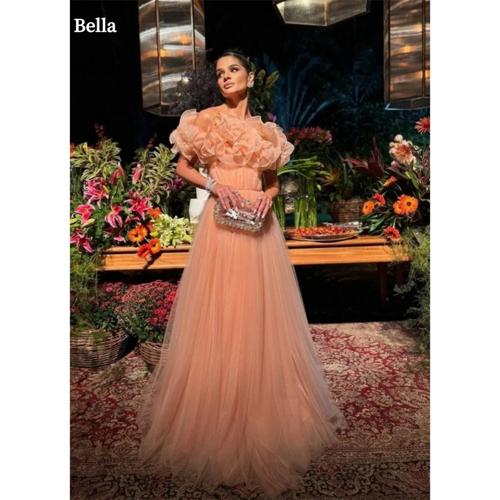 Bella Индивидуальные тюлевые платья с открытыми плечами для вечеринок, вечерние платья трапециевидной формы длиной до пола, драпированное свадебное платье на День святого Валентина
Bella Индивидуальные тюлевые платья с открытыми плечами для вечеринок, вечерние платья трапециевидной формы длиной до пола, драпированное свадебное платье на День святого Валентина