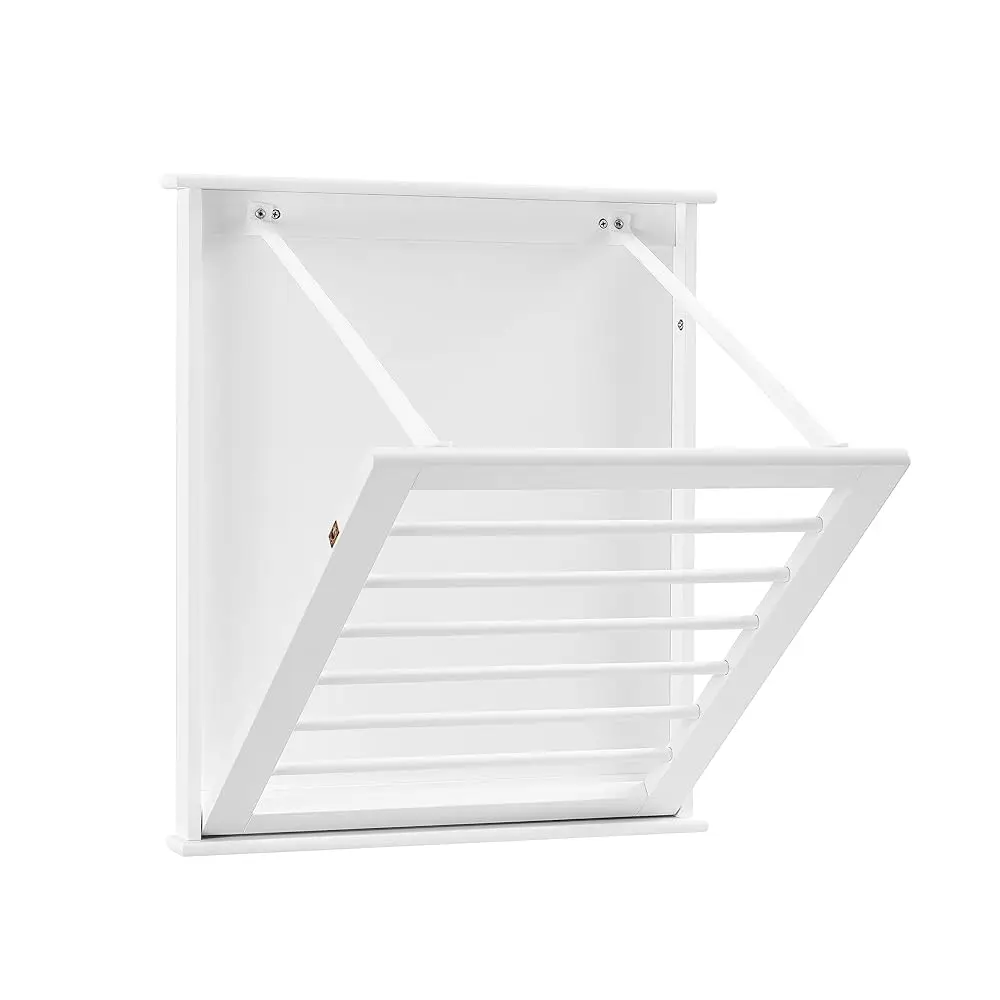Free Shipping. Folding Wall Mounted Drying Rack - White
Free Shipping. Folding Wall Mounted Drying Rack - White