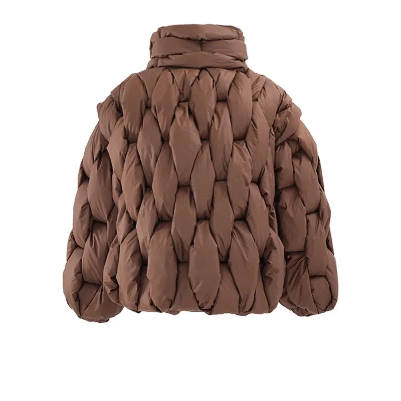 Коричневая теплая утепленная куртка большого размера с длинными рукавами для женщин, модная новинка осенне-зимнего сезона
Коричневая теплая утепленная куртка большого размера с длинными рукавами для женщин, модная новинка осенне-зимнего сезона