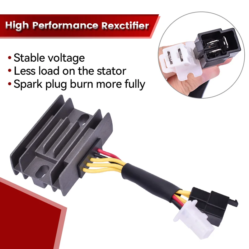 32800-29B00 Motorcycle Voltage Regulator Rectifier For SUZUKI GN125 1982-2001 GZ125 GZ250 GN 250 GNX250 AN125 AN150 SV650 SV650S
32800-29B00 Motorcycle Voltage Regulator Rectifier For SUZUKI GN125 1982-2001 GZ125 GZ250 GN 250 GNX250 AN125 AN150 SV650 SV650S