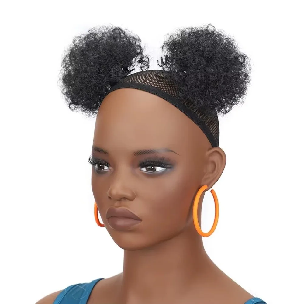 Набор из 2 штук: милые нескользящие афро-пучки для волос, кудрявые, из синтетического материала, в стиле «кудрявый пучок», для детей
Набор из 2 штук: милые нескользящие афро-пучки для волос, кудрявые, из синтетического материала, в стиле «кудрявый пучок», для детей