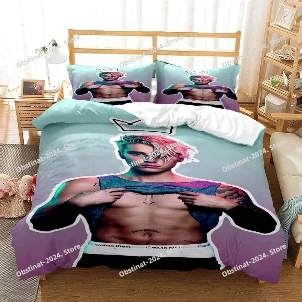 3D Singer Justin Bieber Fashion Bedding Set Printed single Comforter Quilt Duvet Cover Pillow Case 3 Pieces Sets Kids Adult Size
3D Singer Justin Bieber Fashion Bedding Set Printed single Comforter Quilt Duvet Cover Pillow Case 3 Pieces Sets Kids Adult Size