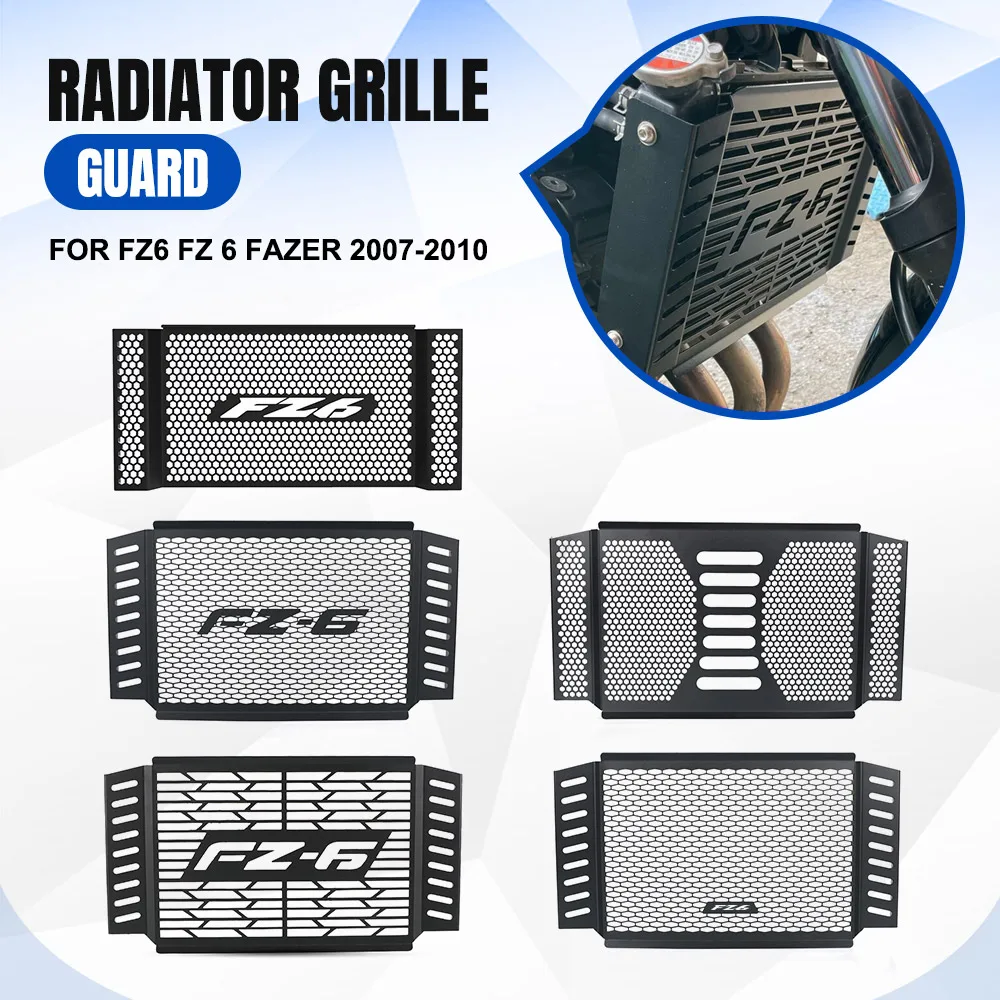 For Yamaha FZ6 FZ 6 FAZER 2007 2008 2009 2010 Motorcycle Accessories Radiator Guard Grille Protector Grill Protection Cover FZ-6
For Yamaha FZ6 FZ 6 FAZER 2007 2008 2009 2010 Motorcycle Accessories Radiator Guard Grille Protector Grill Protection Cover FZ-6