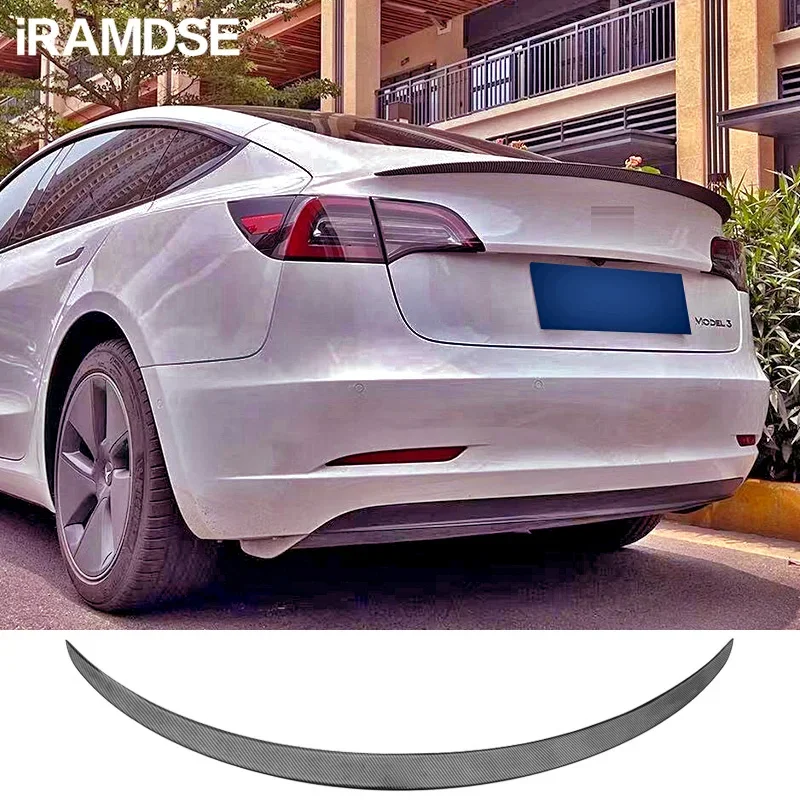 Спойлер модели Y для Tesla Model 3 Карбоновая окраска 2017-2021 2022 Аксессуары для заднего крыла Ducktail
Спойлер модели Y для Tesla Model 3 Карбоновая окраска 2017-2021 2022 Аксессуары для заднего крыла Ducktail