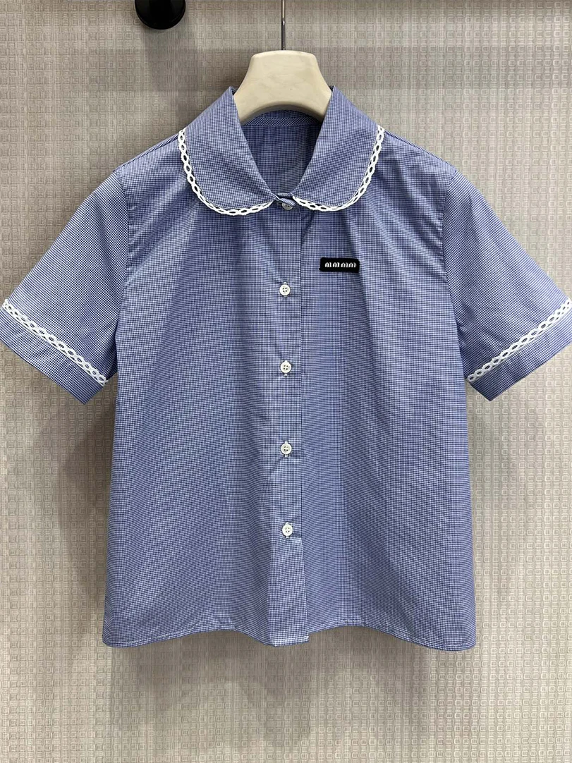 Spring Summer New Arrival SDLR Polka Dot Ruffle Collar Plaid Short Sleeve Shirt And Skirt Set Casual Lightweight Cotton Blend
Spring Summer New Arrival SDLR Polka Dot Ruffle Collar Plaid Short Sleeve Shirt And Skirt Set Casual Lightweight Cotton Blend