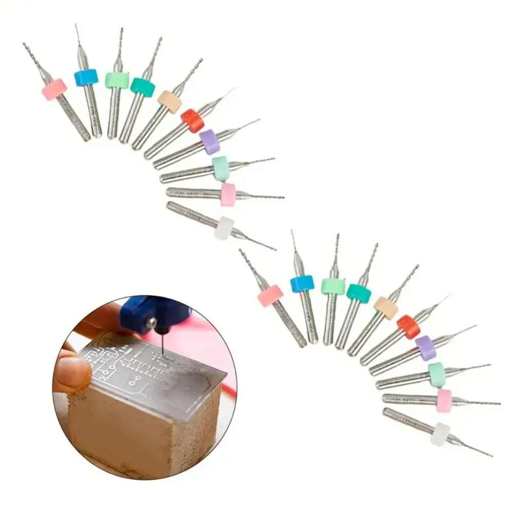 Carbide PCB Drill Bits Convenient Tungsten Steel CNC Drilling Bit Set High Quality Durable Twist Bits Print Circuit Board
Carbide PCB Drill Bits Convenient Tungsten Steel CNC Drilling Bit Set High Quality Durable Twist Bits Print Circuit Board