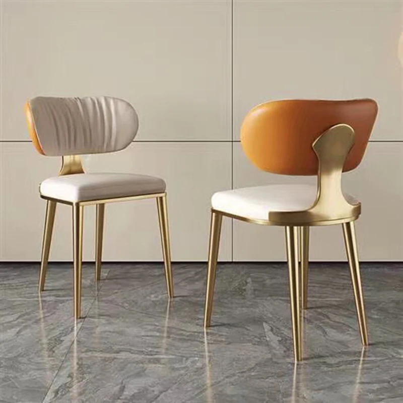 Luxury High Quality Dining Chairs 2PCS/Set Modern Simple Living Room Leisure Stool Backrest Restaurant Stainless Steel Chair
Luxury High Quality Dining Chairs 2PCS/Set Modern Simple Living Room Leisure Stool Backrest Restaurant Stainless Steel Chair