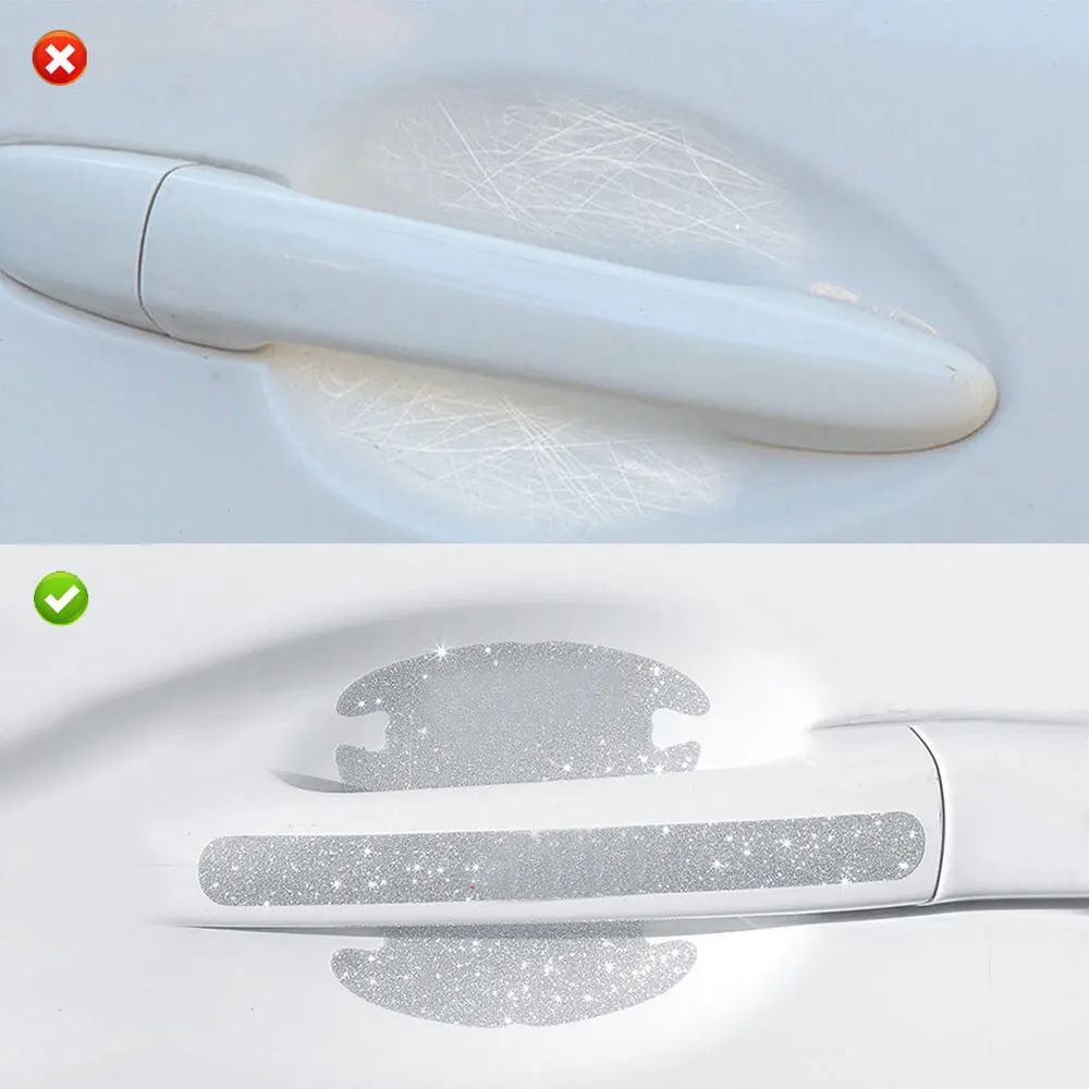 8Pcs Car Exterior Styling Accessories Auto Door Bowl Handle Reflective Bling Sticker Car Anti-scratch Protection Decal Stickers
8Pcs Car Exterior Styling Accessories Auto Door Bowl Handle Reflective Bling Sticker Car Anti-scratch Protection Decal Stickers
