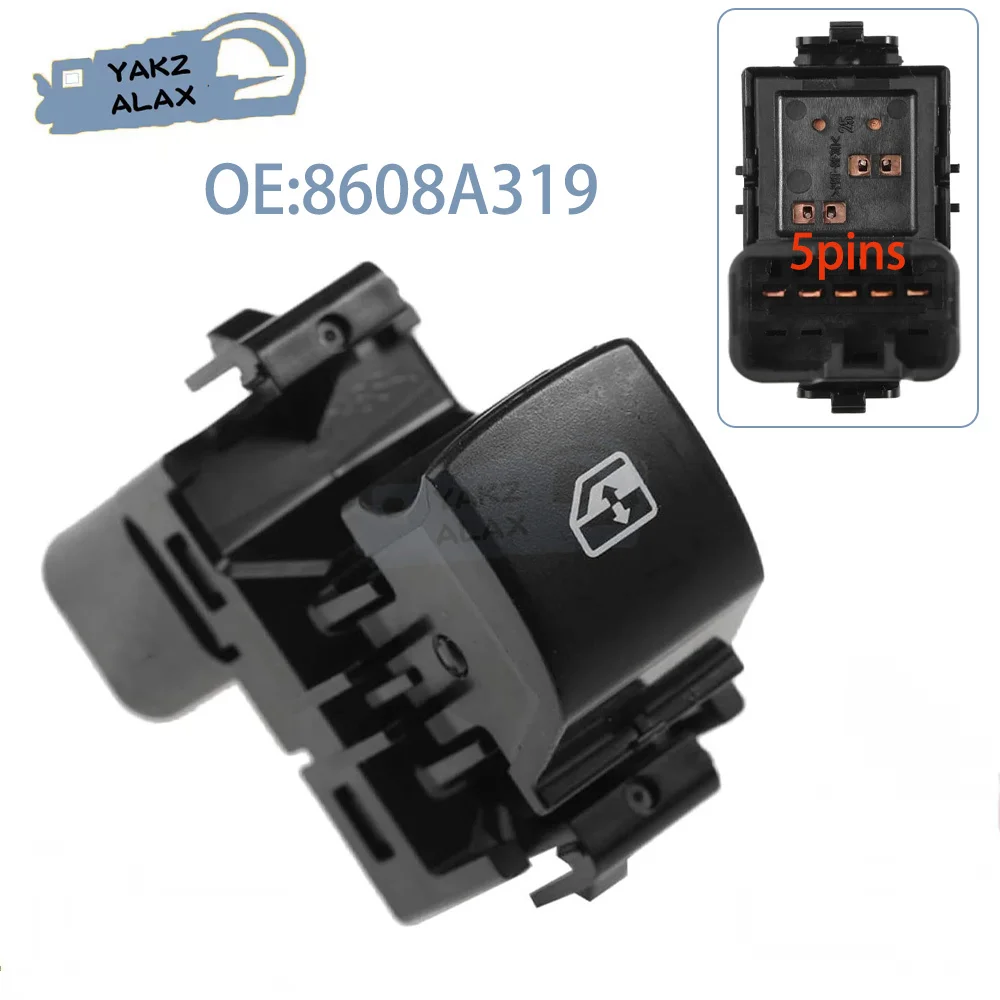 For Mitsubishi Eclipse Cross Mirage 2018 2019-2024 Power Window Control Switch Single Lifter Button 8608A319 Car Accessoreis
For Mitsubishi Eclipse Cross Mirage 2018 2019-2024 Power Window Control Switch Single Lifter Button 8608A319 Car Accessoreis