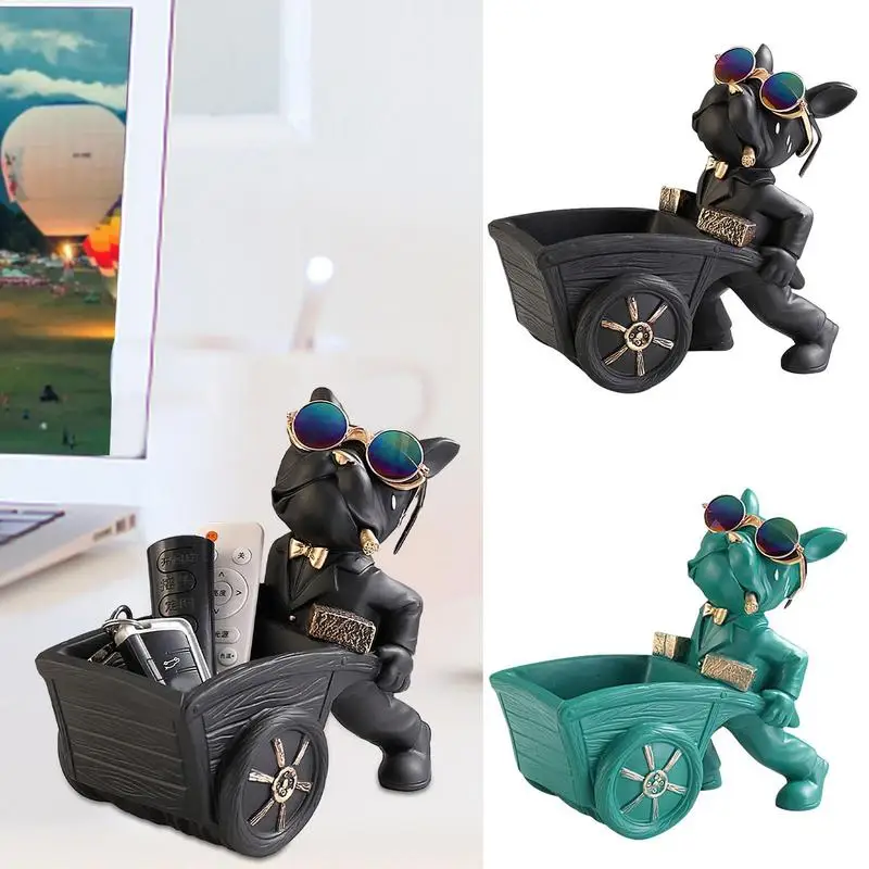 Remote Control Holder with Sunglasses Sculpture Remote Control Storage Box Stationery Cell Phone Desktop Storage Organizer
Remote Control Holder with Sunglasses Sculpture Remote Control Storage Box Stationery Cell Phone Desktop Storage Organizer