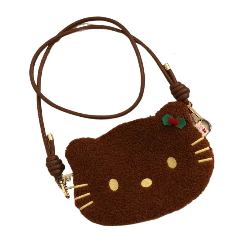 Sanrio Plush Shoulder Bag Mini Size Lamb Wool Fabric Kawaii Phone Bag Luxury Designer Handbag Lightweight
Sanrio Plush Shoulder Bag Mini Size Lamb Wool Fabric Kawaii Phone Bag Luxury Designer Handbag Lightweight