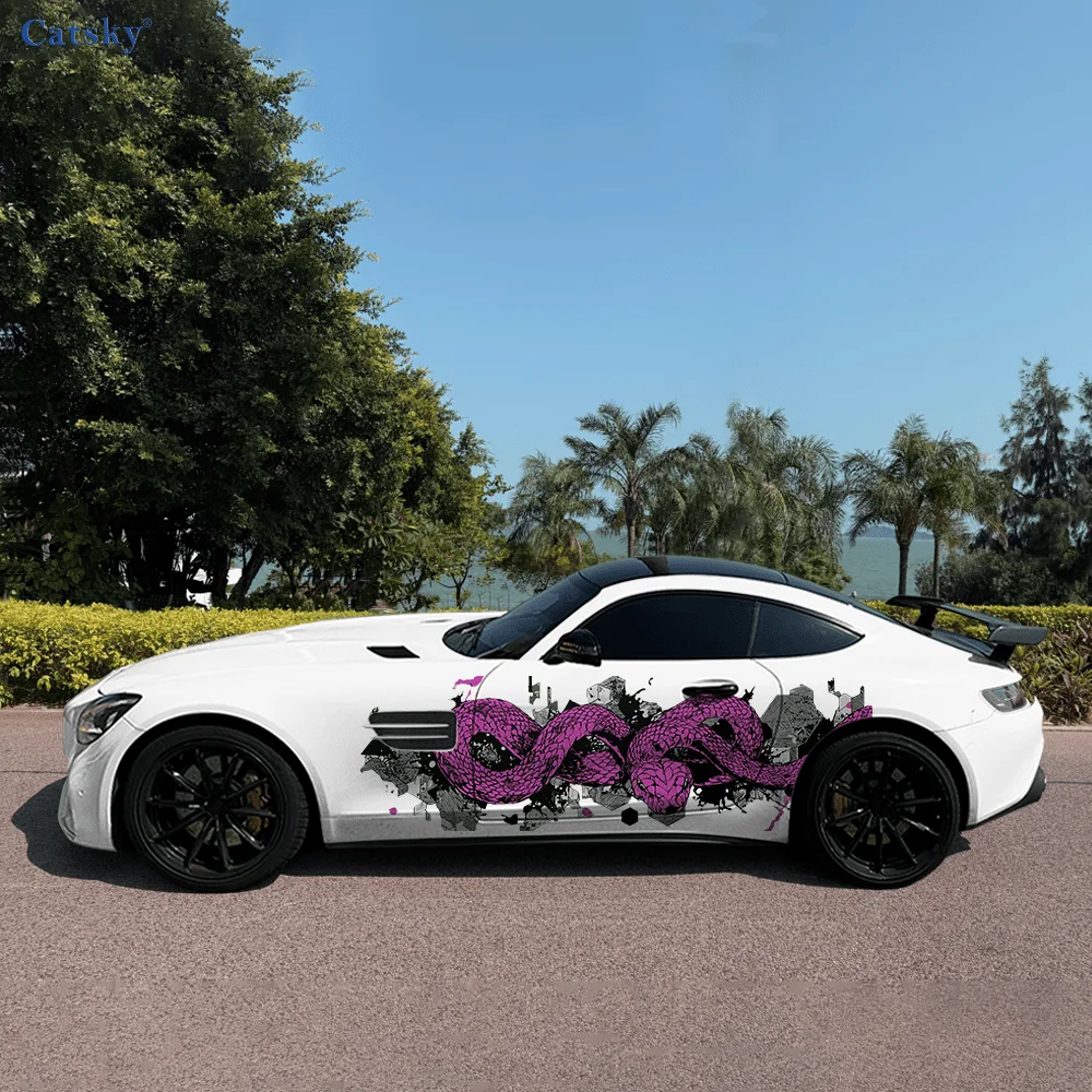 Horror Snake Car Side Sticker PVC Self Waterproof Stick, Striking Auto Exterior Accessories Decor Protect Gift for Car Lover
Horror Snake Car Side Sticker PVC Self Waterproof Stick, Striking Auto Exterior Accessories Decor Protect Gift for Car Lover