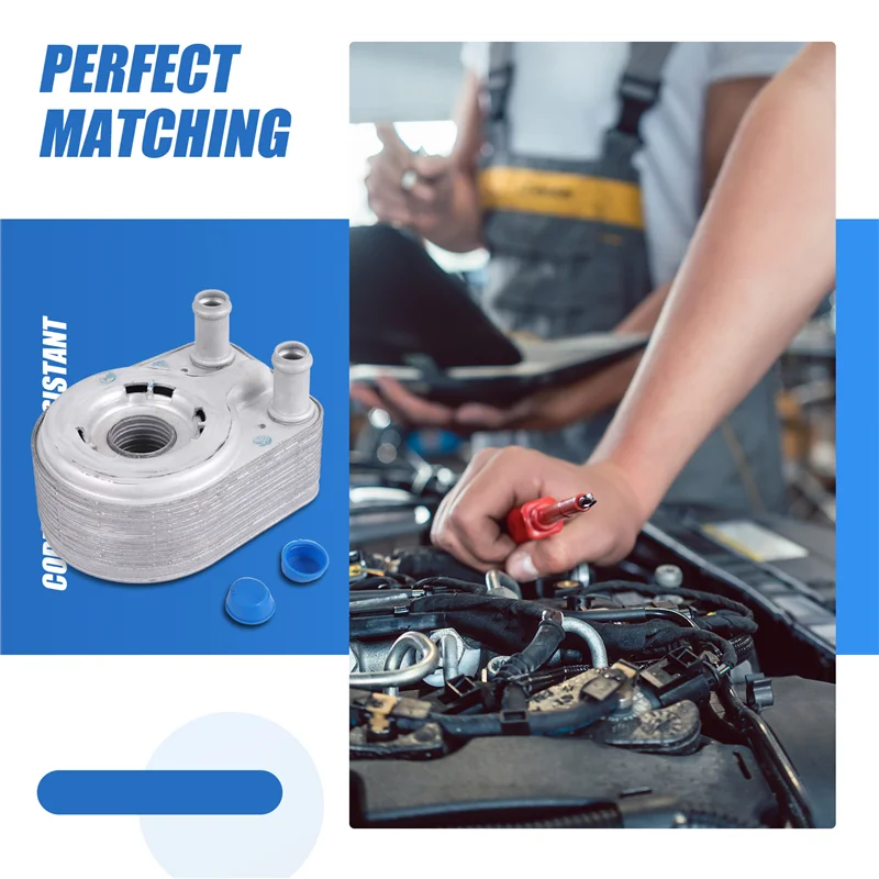 Engine Oil Cooler 05166925AB 05140531AA 05166925AA For Jeep Wrangler V6 3.6L 2013 For Dodge Caliber L4 2.0L 2011-AD39
Engine Oil Cooler 05166925AB 05140531AA 05166925AA For Jeep Wrangler V6 3.6L 2013 For Dodge Caliber L4 2.0L 2011-AD39