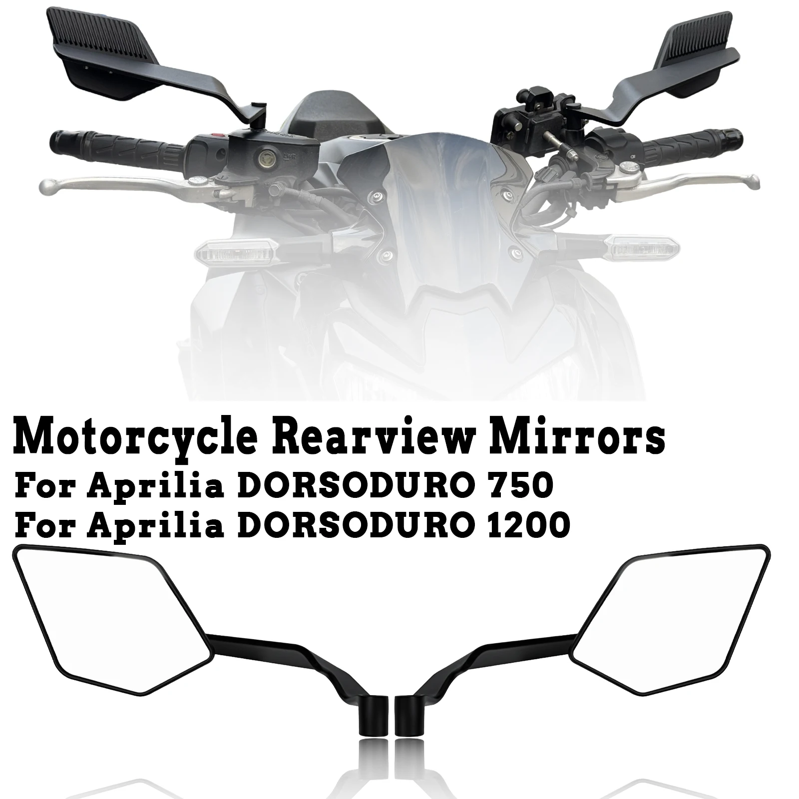 Зеркала заднего вида для мотоцикла Aprilia DORSODURO 750 1200, регулируемые вращающиеся задние зеркала, боковые зеркала DORSODURO 1200, боковые зеркала
Зеркала заднего вида для мотоцикла Aprilia DORSODURO 750 1200, регулируемые вращающиеся задние зеркала, боковые зеркала DORSODURO 1200, боковые зеркала