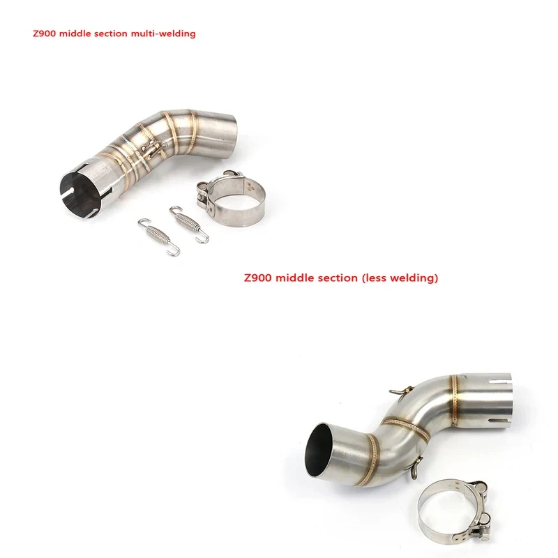 51mm Motorcycle Exhaust Mid Section Pipe For Kawasaki Z900 Z900E A1 A2 2017-2023
51mm Motorcycle Exhaust Mid Section Pipe For Kawasaki Z900 Z900E A1 A2 2017-2023